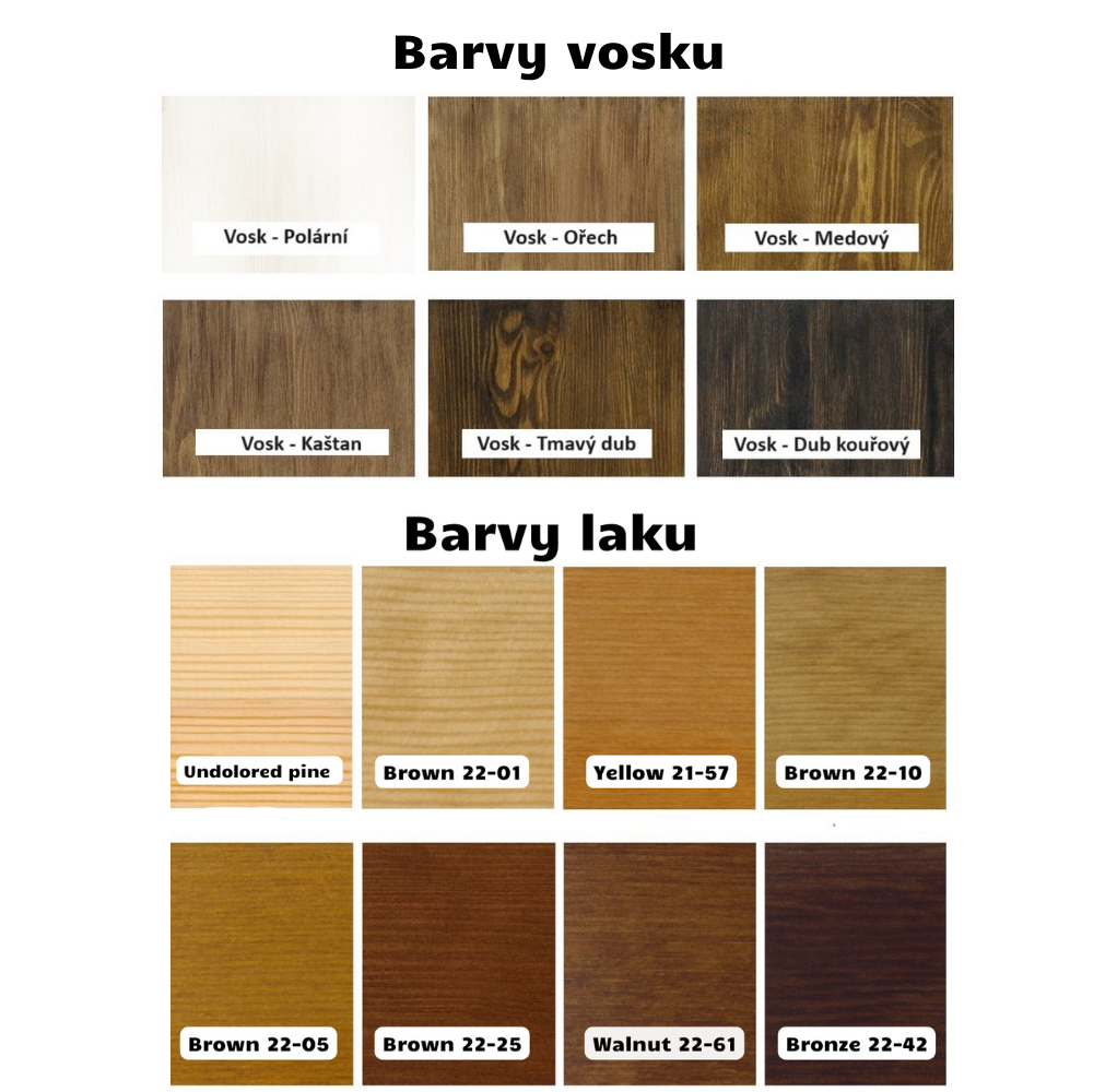 Barvy vosku